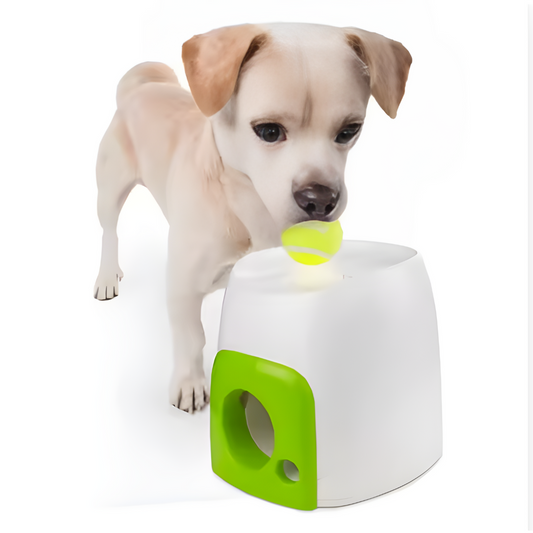 🎾 Interactieve Ballenwerper met Voerdispenser – Stimulatie en Plezier voor Honden - Safari Paws