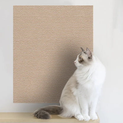 Wall Self-Adhesive Anti Cat Scratch Sofa DIY Cats Scratch Protection Paws Sharpen Trimmable  Carpet Cats Scratch Board ﻿ - Safari Paws