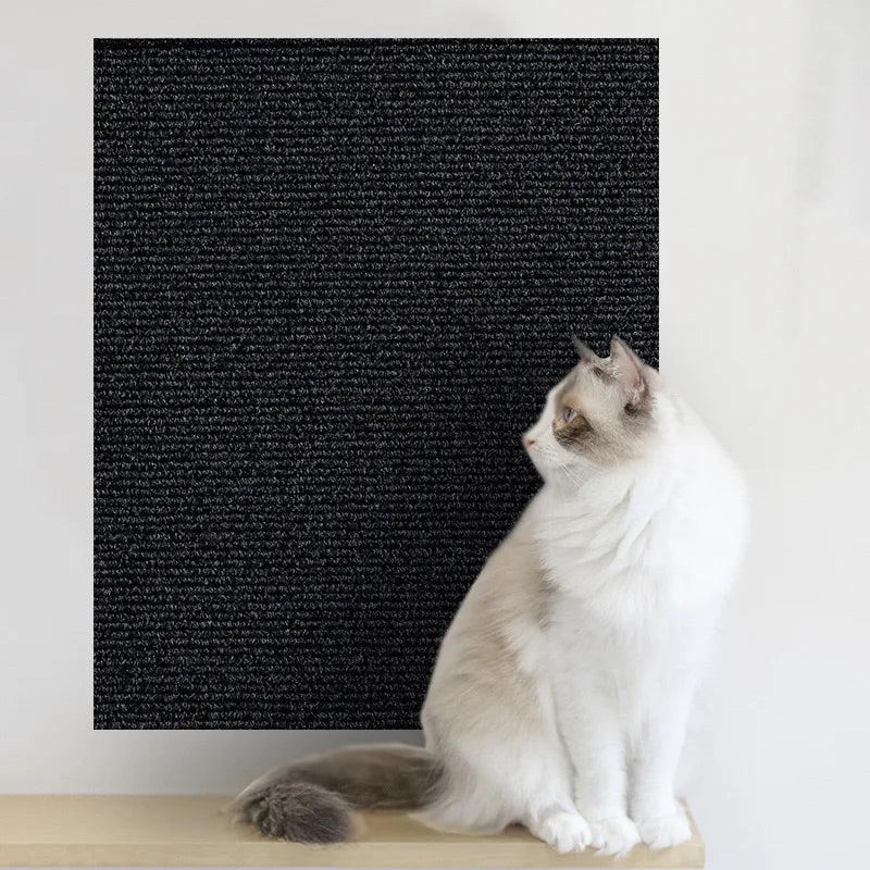 Wall Self-Adhesive Anti Cat Scratch Sofa DIY Cats Scratch Protection Paws Sharpen Trimmable  Carpet Cats Scratch Board ﻿ - Safari Paws