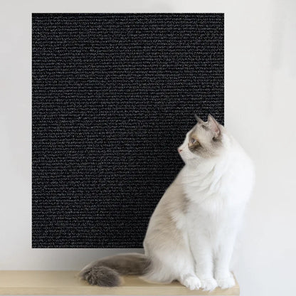 Wall Self-Adhesive Anti Cat Scratch Sofa DIY Cats Scratch Protection Paws Sharpen Trimmable  Carpet Cats Scratch Board ﻿ - Safari Paws
