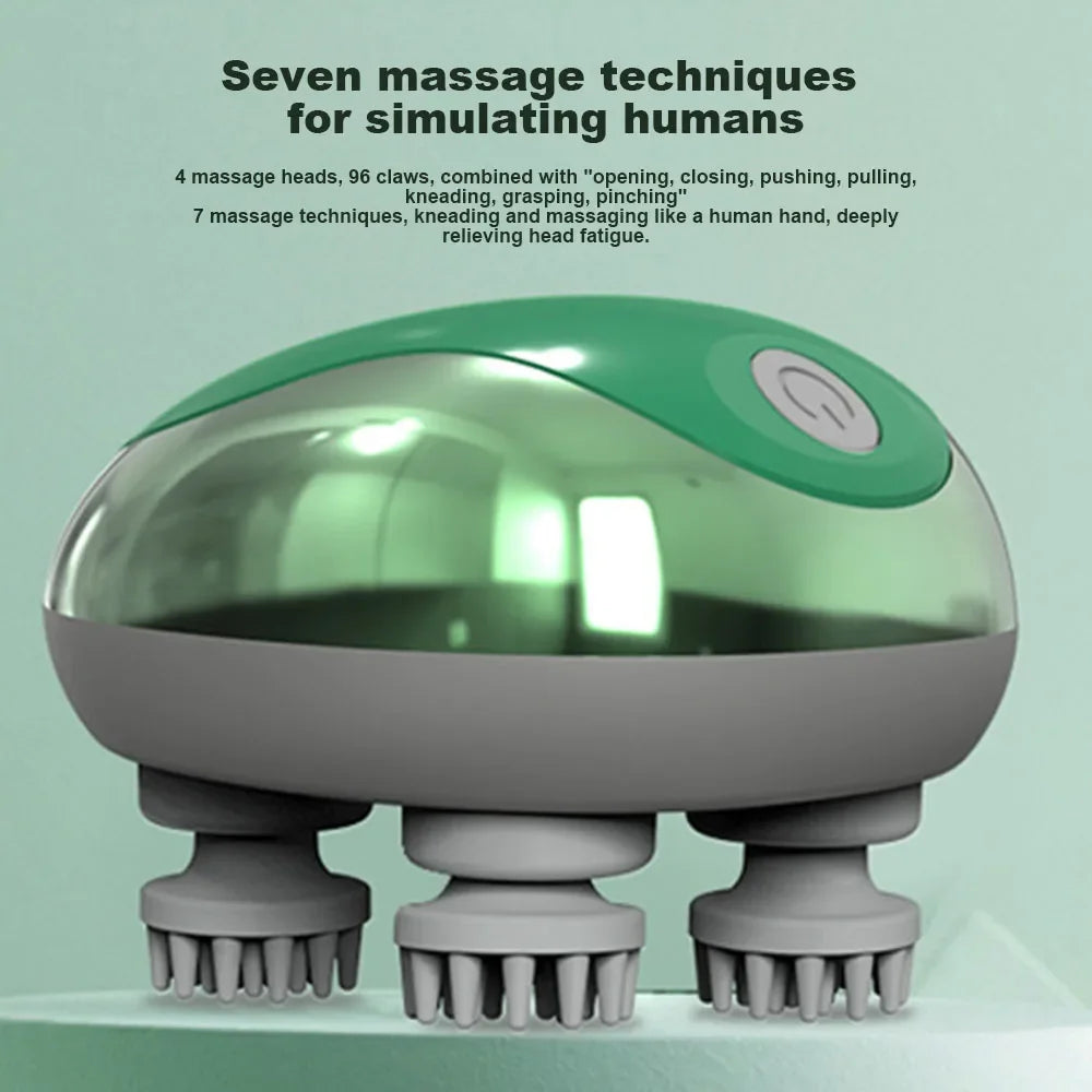 Elektrische Hoofdmassager voor Katten & Honden – Ontspanning & Stressverlichting - Safari Paws