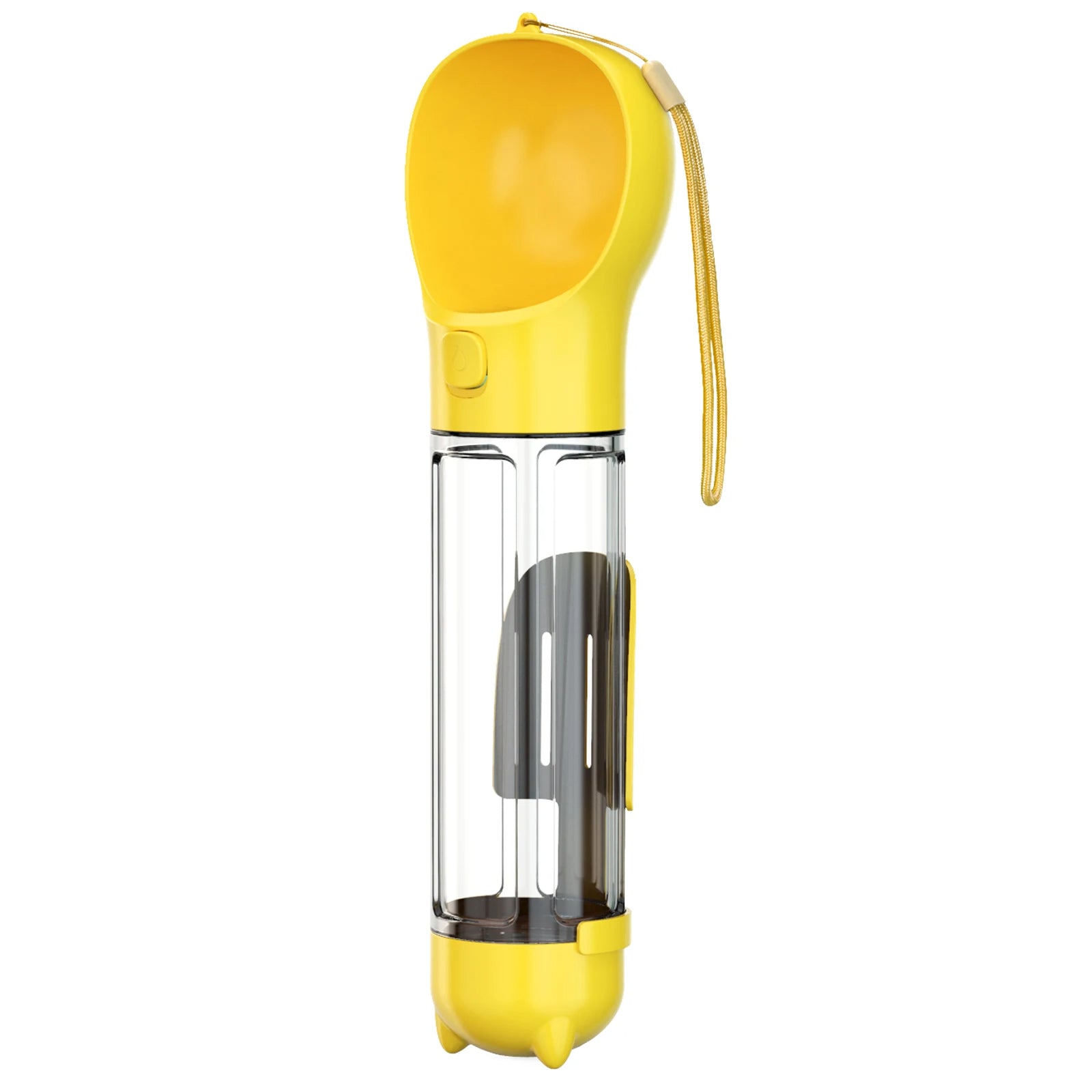 3 in 1 veldfles voor hond of kat met snacktank en drinkbak 500 ml water/100 ml snacktank - Safari Paws