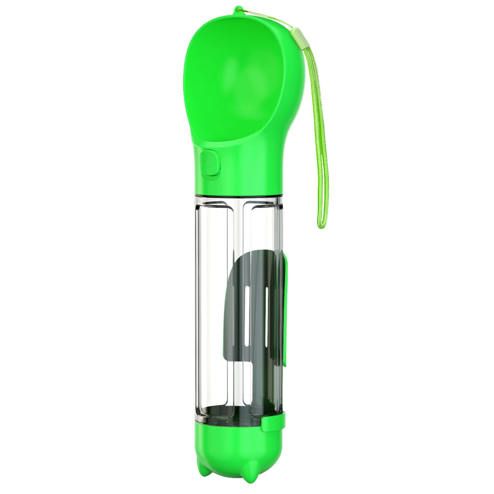 3 in 1 veldfles voor hond of kat met snacktank en drinkbak 500 ml water/100 ml snacktank - Safari Paws