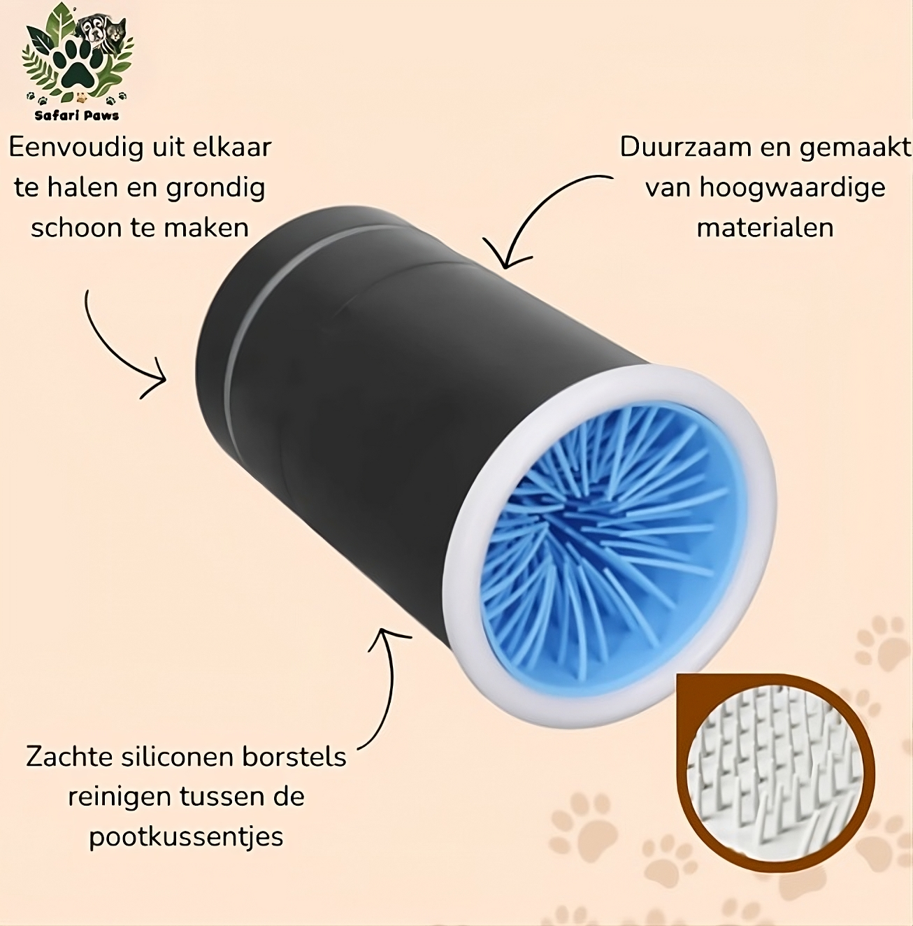 Multifunctionele Hondenriem met Geïntegreerde Waterfles en Opvouwbare Voerbak – Perfect voor Wandelen met Honden - Rood - Safari Paws