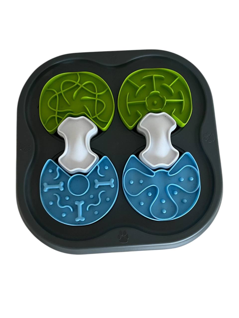 🥣 Slowfeeder Voerpuzzel voor Honden en Katten – Anti-Schrok Voerbak voor Betere Spijsvertering - Safari Paws