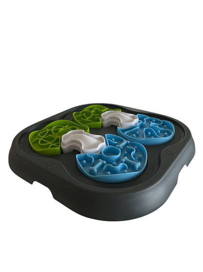🥣 Slowfeeder Voerpuzzel voor Honden en Katten – Anti-Schrok Voerbak voor Betere Spijsvertering - Safari Paws